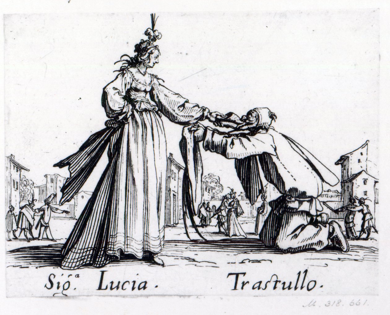 Balli de Sfessania, c.1622 - Jacques Callot
