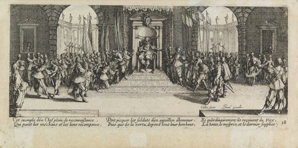 La roue, Les misères et les malheurs de la guerre, pl. 18 - Jacques Callot