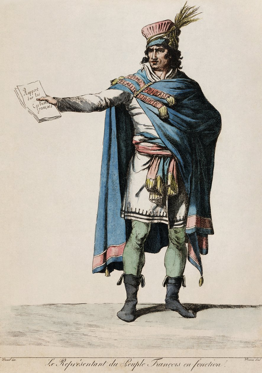 Le représentant du peuple François en fonction - Jacques Louis David