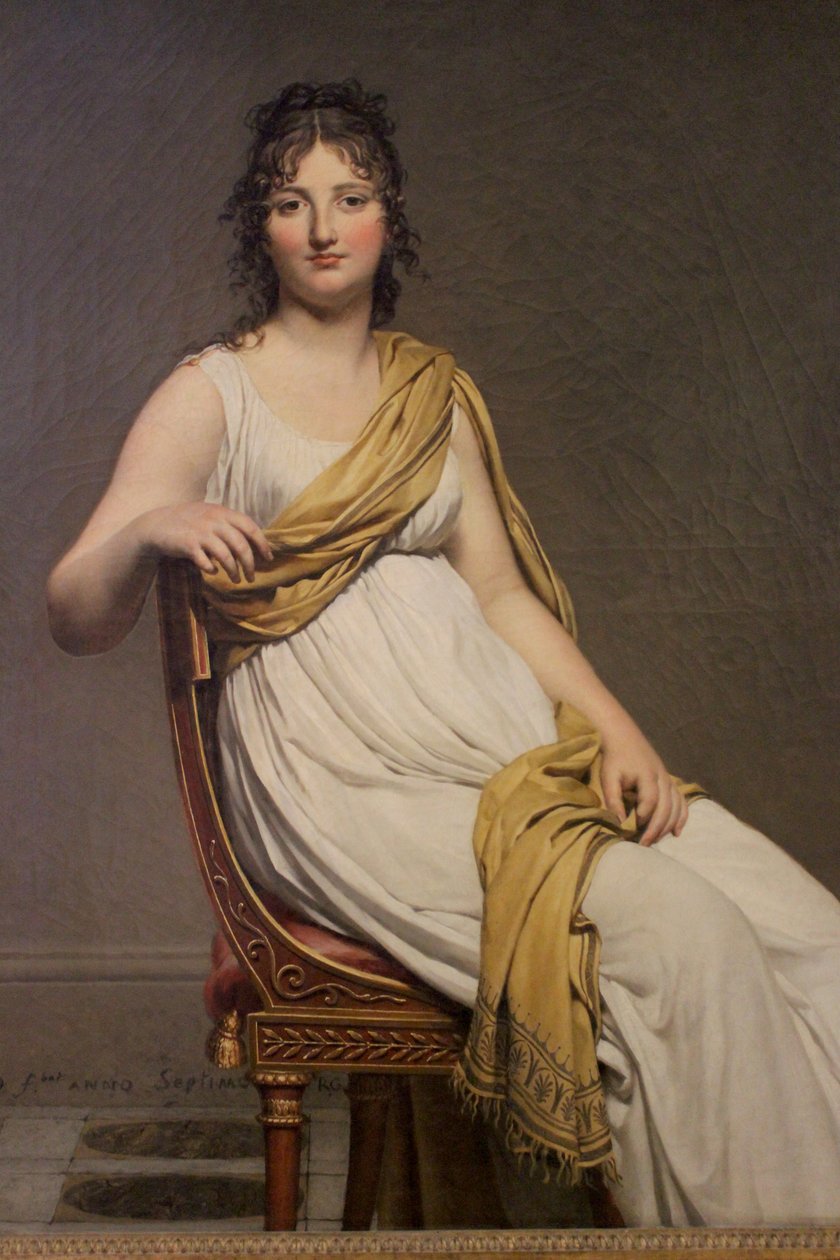 Madame de Verninac - Jacques Louis David