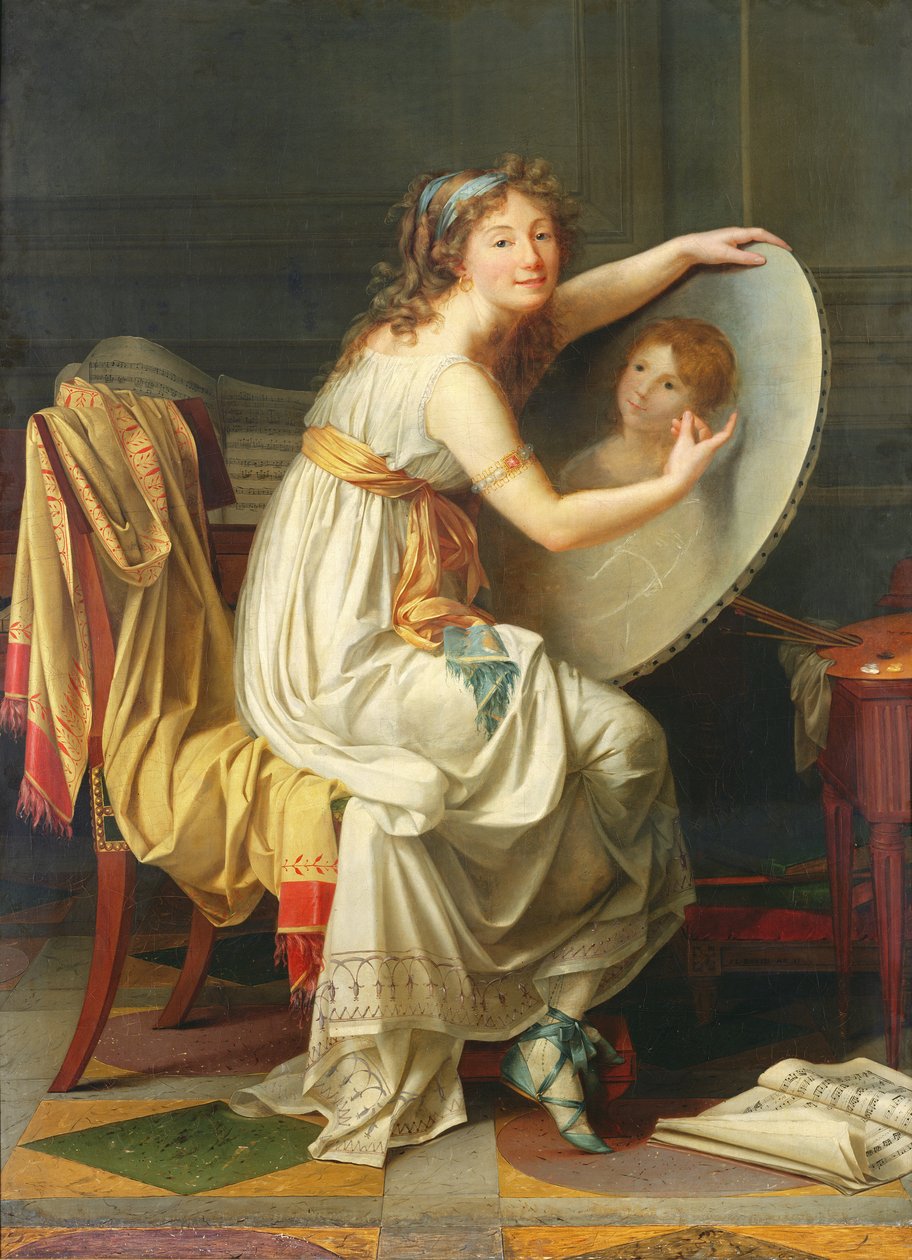 Portrait de Rose Adelaide Ducreux (1761-1802) - Jacques Louis David