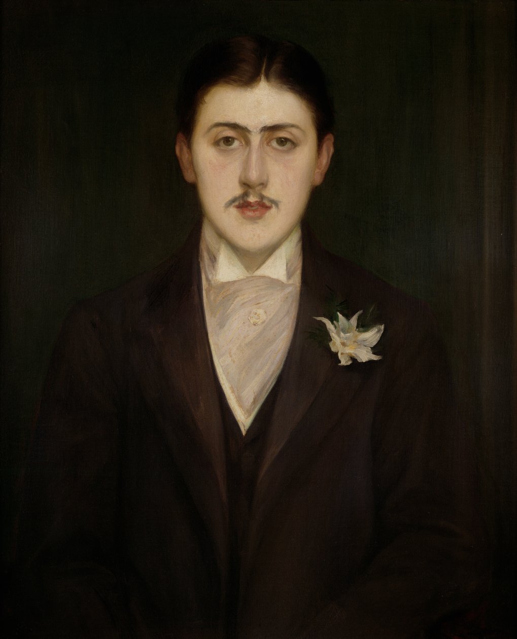 Portrait de Marcel Proust (1871-1922) 1892 - Jacques Emile Blanche