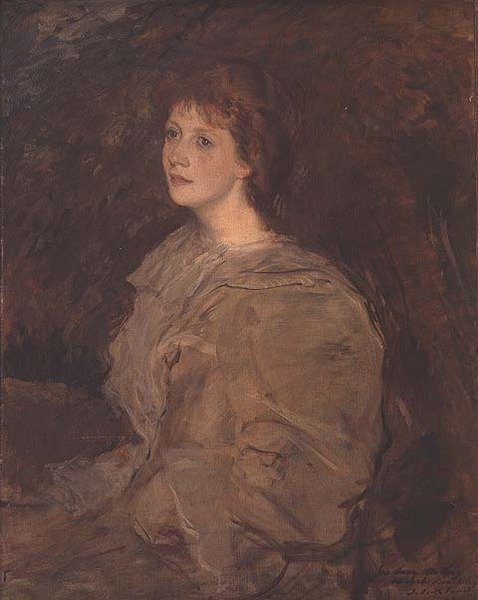 Portrait de Mabel Beardsley - Jacques Emile Blanche