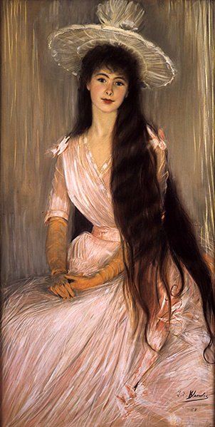 La rose rose - Jacques Emile Blanche