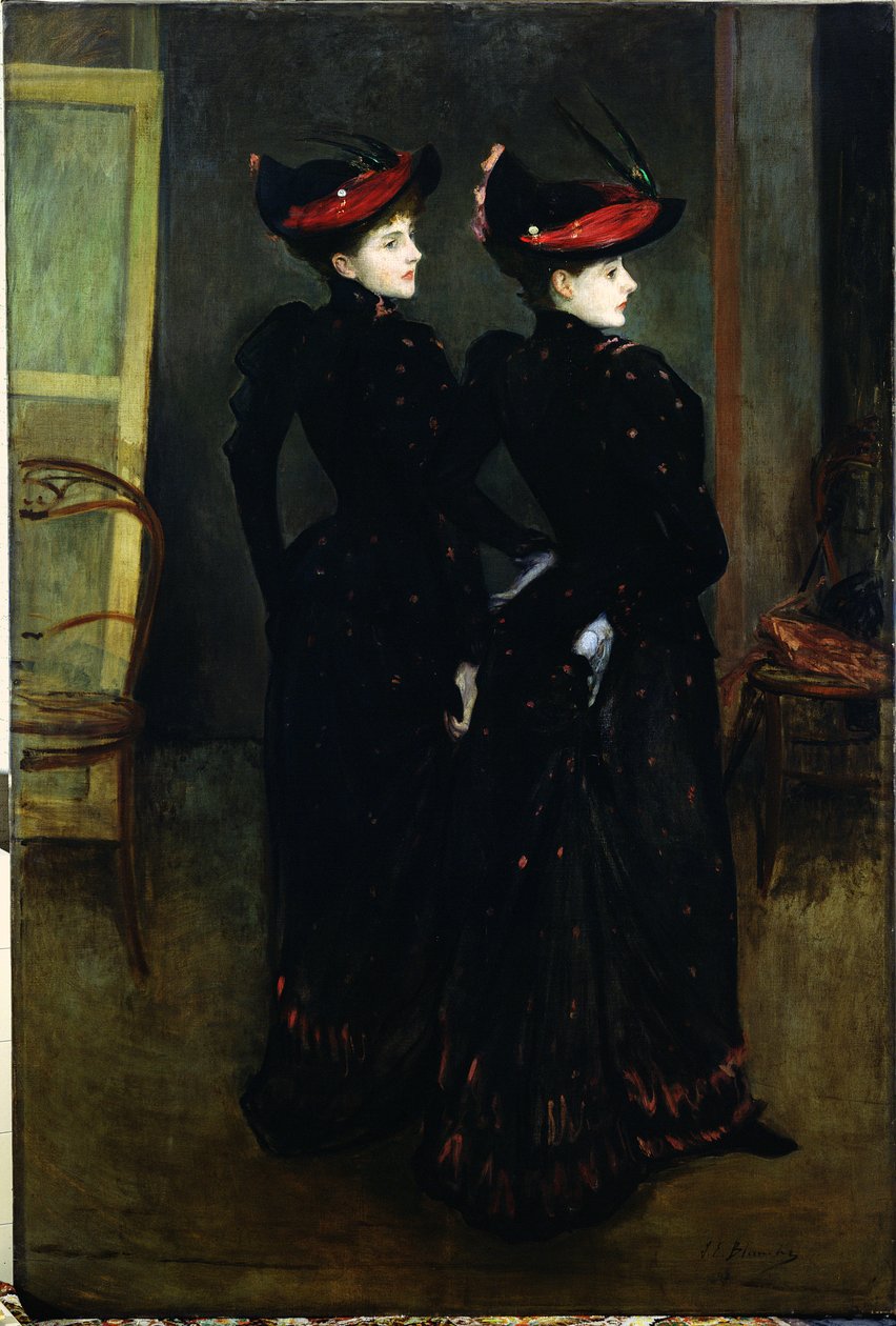Les filles Savile-Clark - Jacques Emile Blanche