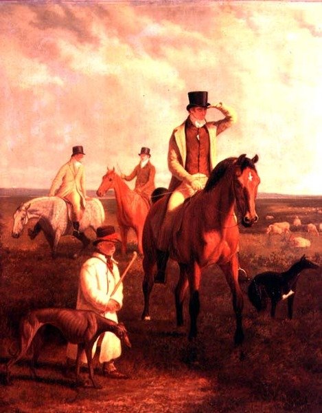 Lord Rivers chassant - Jacques Laurent Agasse