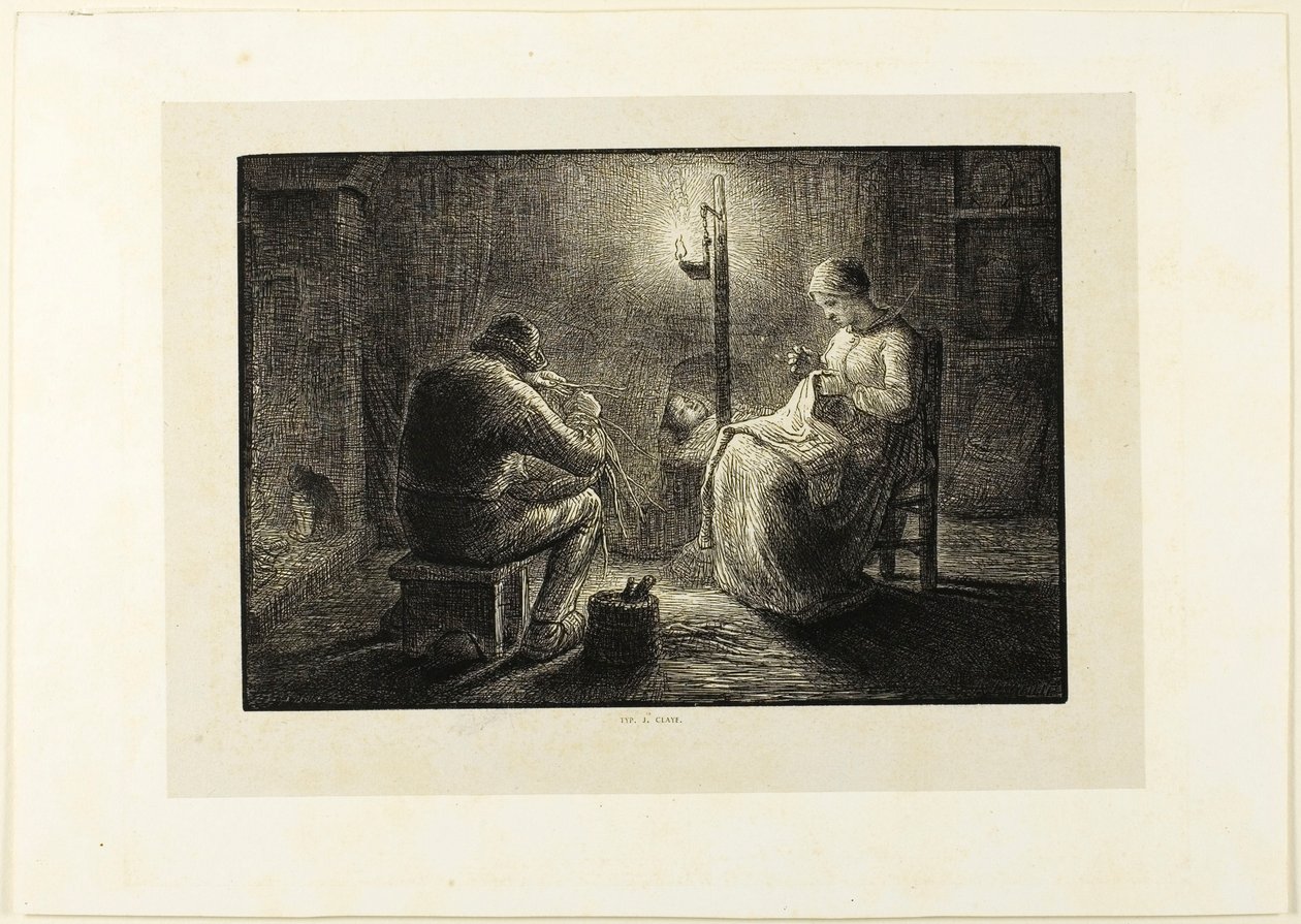 Nuit - Jacques Adrien Lavieille