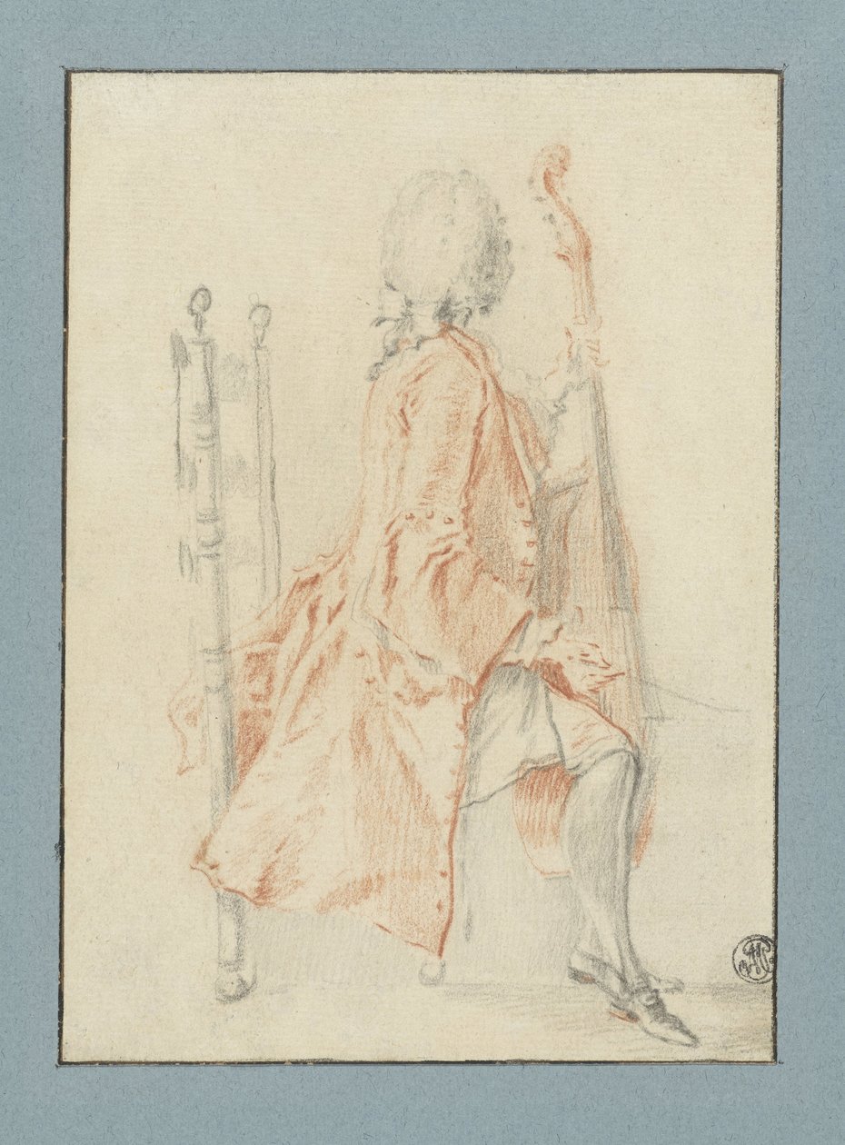 Joueur de viole - Jacques André Portail