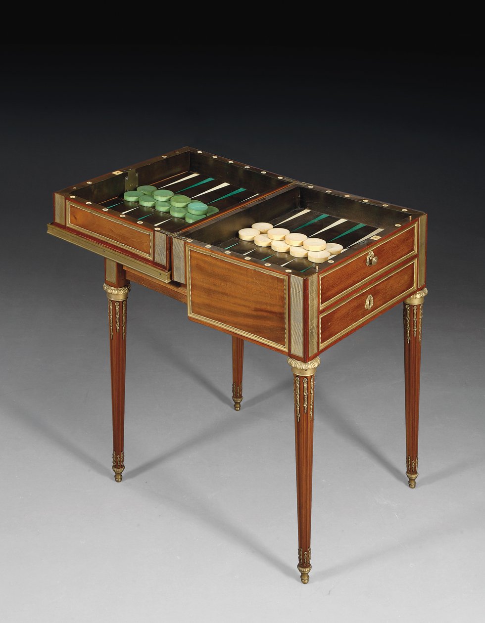 Table de jeux Louis XVI - Jacques Birckle