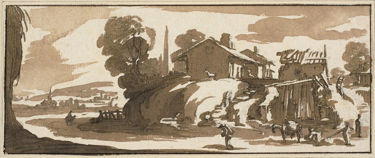 Une Ferme - Jacques Callot