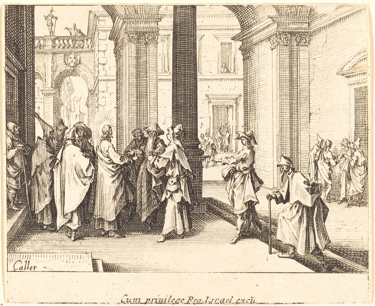La pièce de César - Jacques Callot