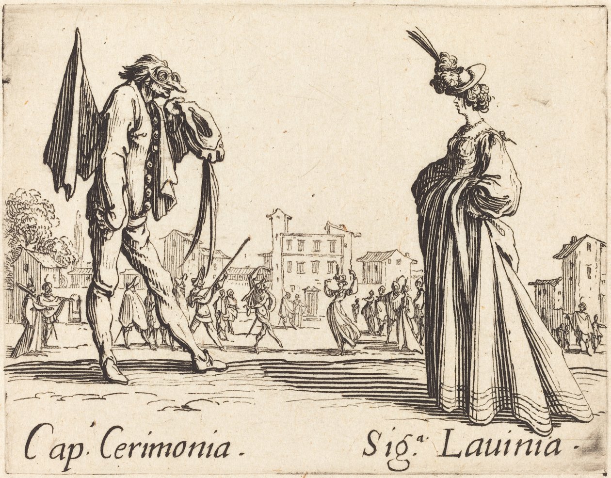Cap. Cérémonia et Siga. Lavinia - Jacques Callot