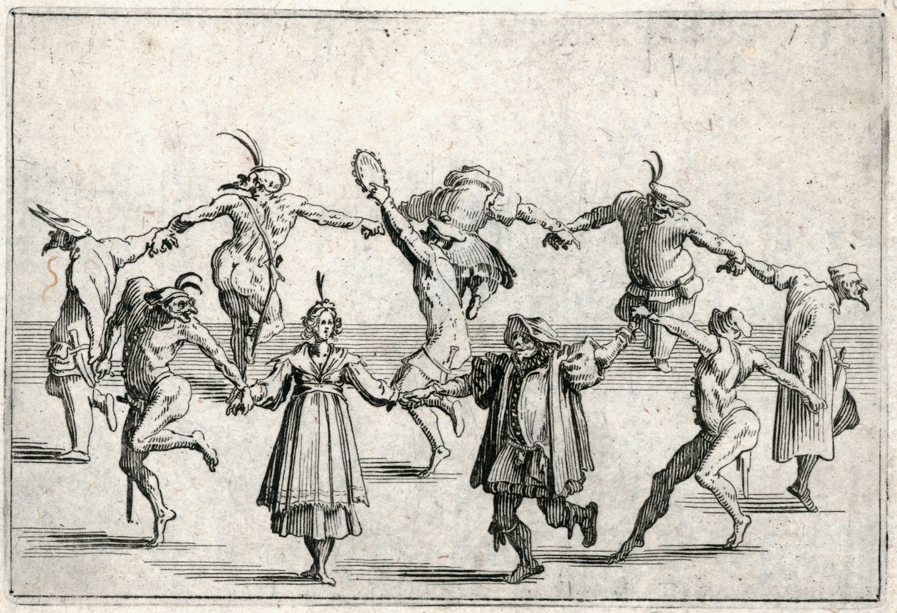 Caprices de différents personnages - Jacques Callot
