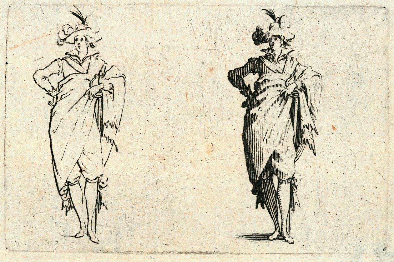 Caprices de différents personnages - Jacques Callot