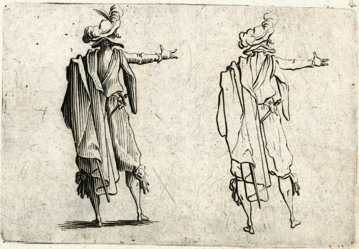 Caprices de différents personnages - Jacques Callot