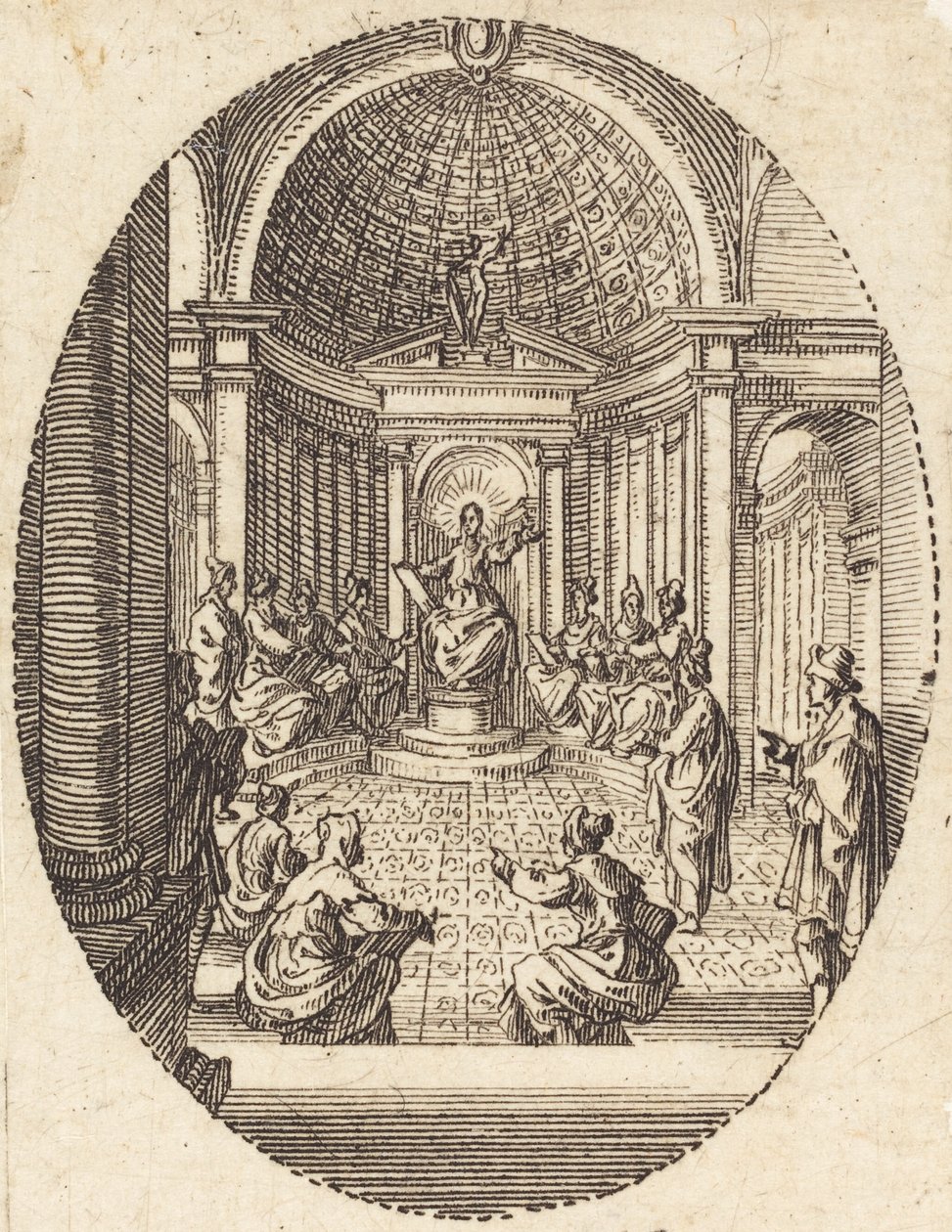 Le Christ parmi les docteurs - Jacques Callot