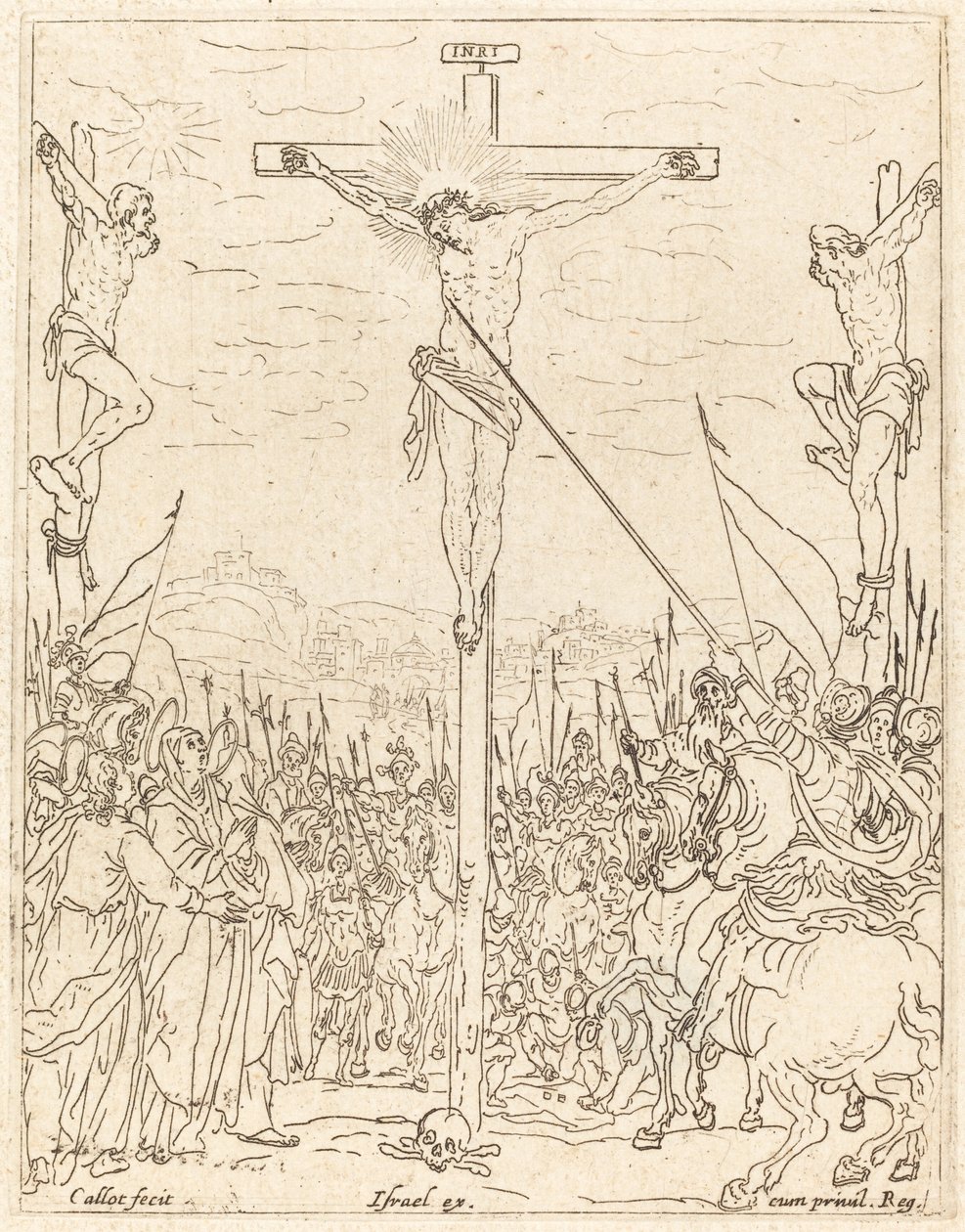 Christ sur la croix - Jacques Callot