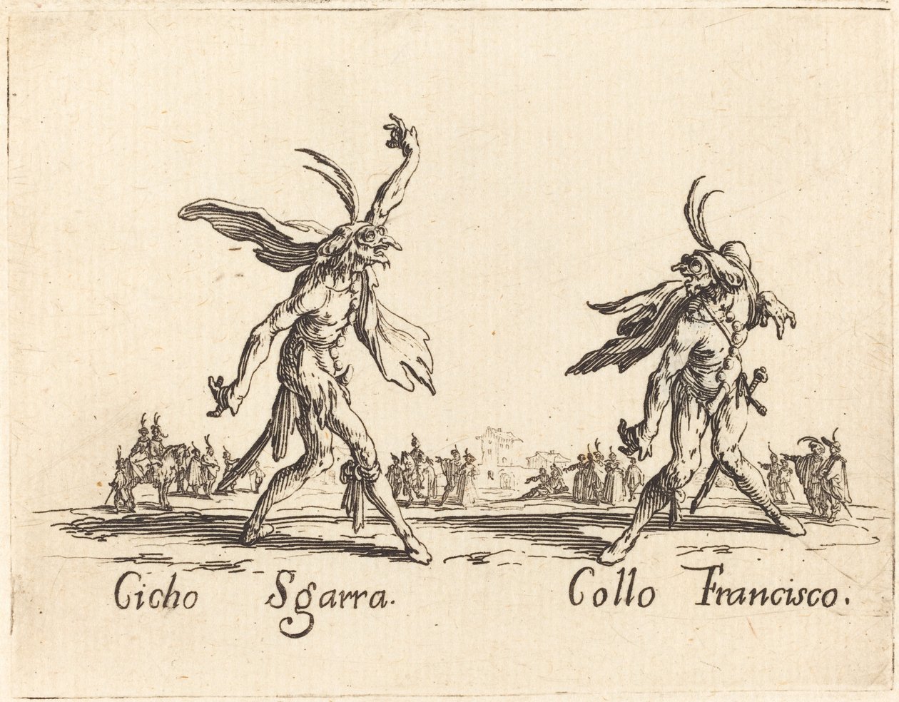 Cicho Sgarra et Collo Francisco - Jacques Callot
