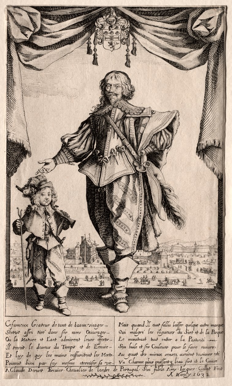 Claude Deruet et son fils - Jacques Callot