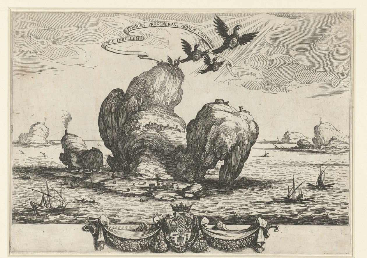 Le grand rocher - Jacques Callot