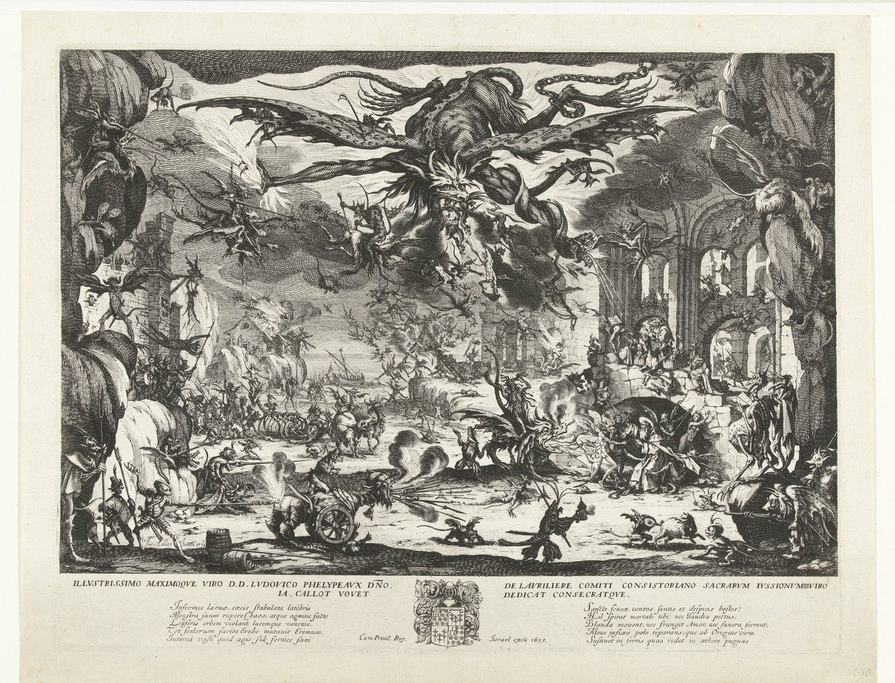 La tentation de Saint Antoine - Jacques Callot