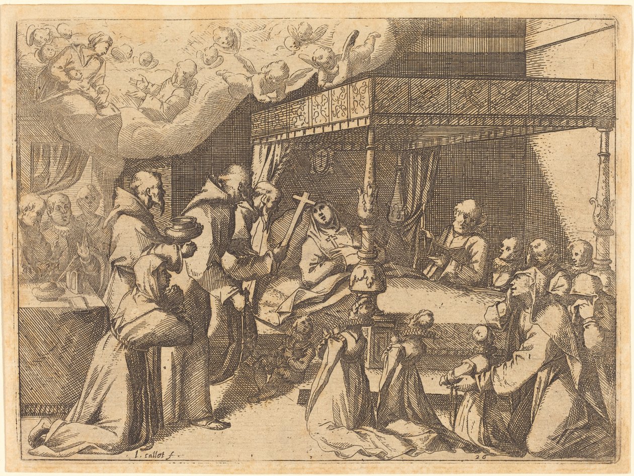 La Mort de la Reine - Jacques Callot