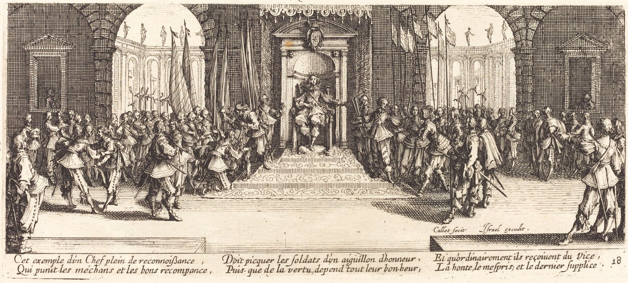 Distribution des récompenses - Jacques Callot