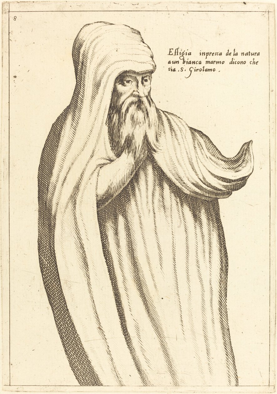 Effigie de Saint Jérôme - Jacques Callot