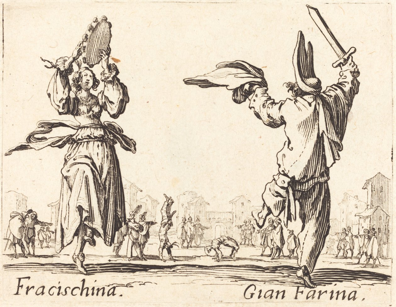 Fracischina et Gian Farina - Jacques Callot