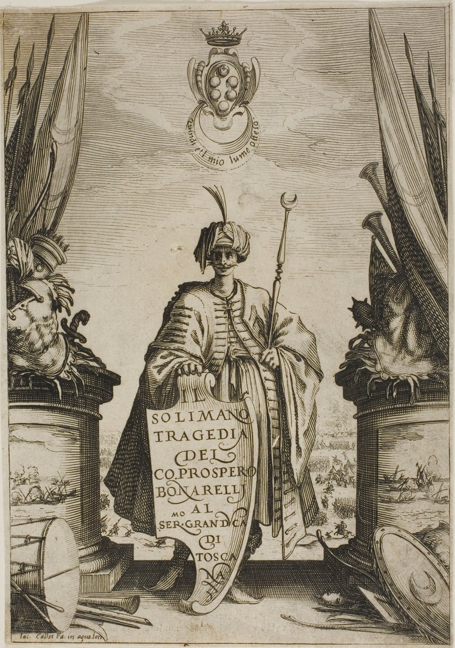 Frontispice, de Solimano - Jacques Callot