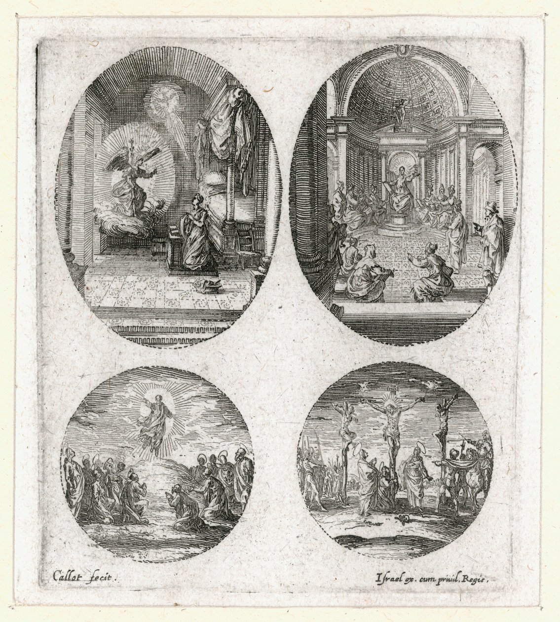 Les Miracles de la Passion … (engraving) - Jacques Callot