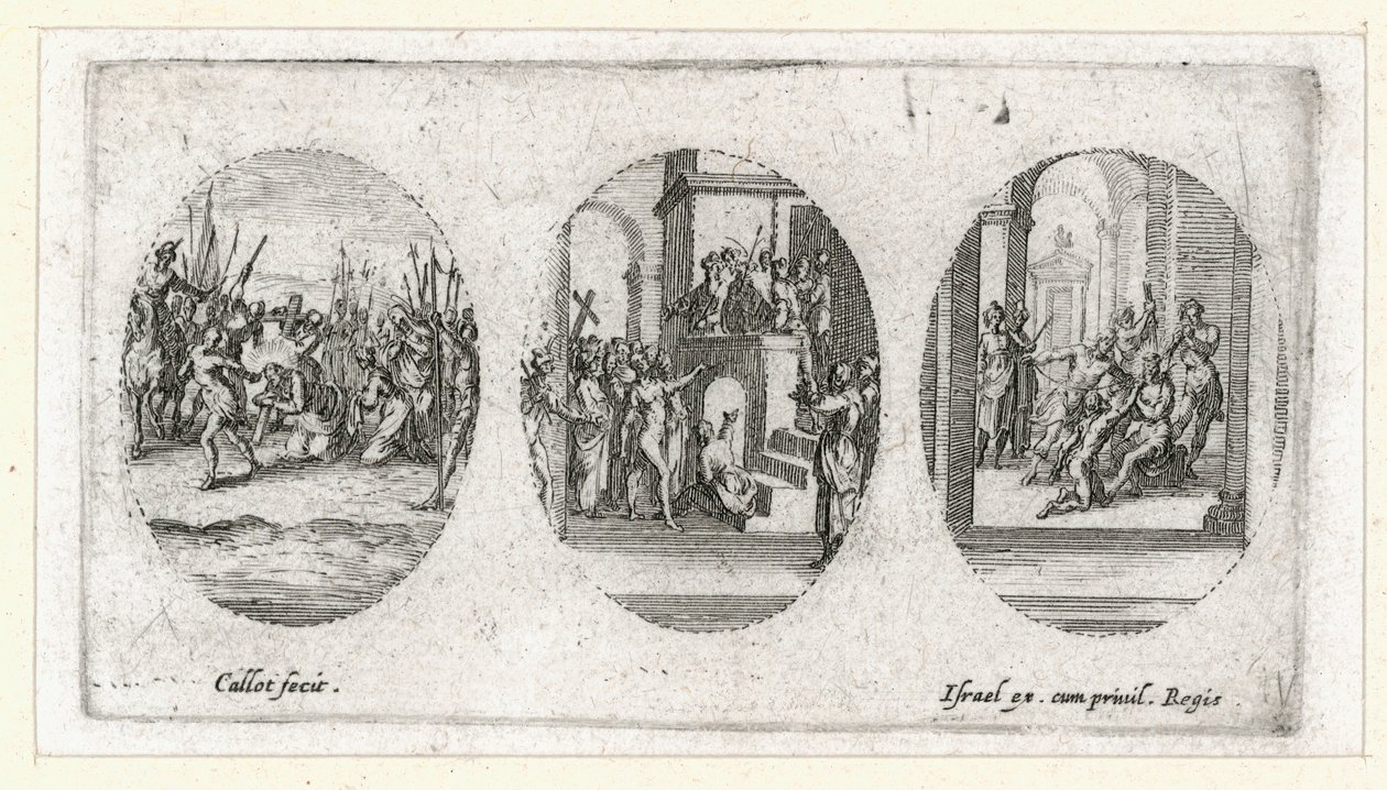 Les Miracles de la Passion … (engraving) - Jacques Callot