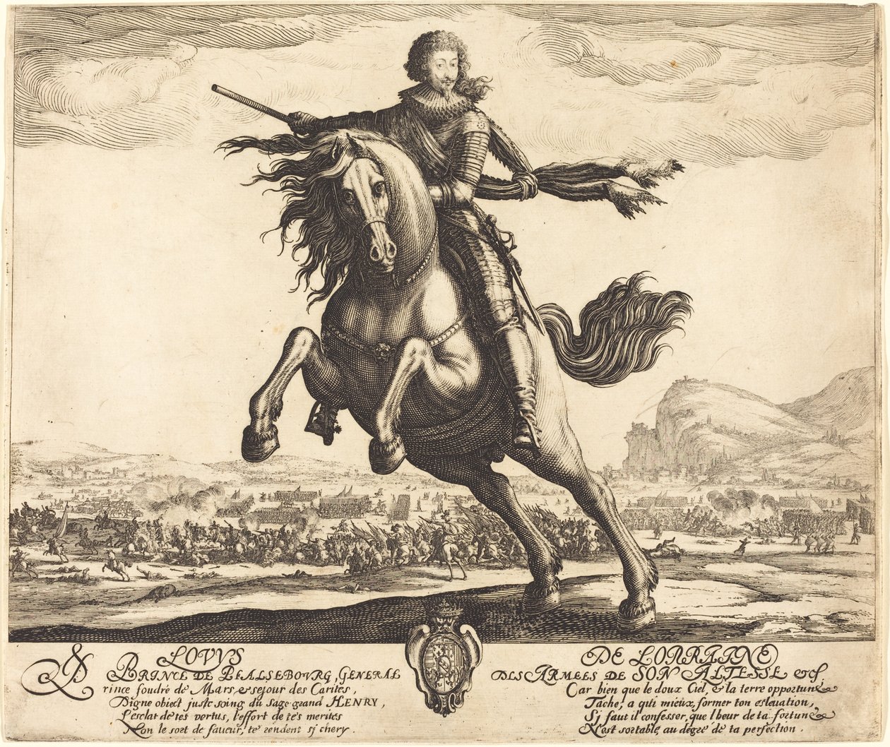 Louis de Lorraine, Prince de Phalsbourg - Jacques Callot