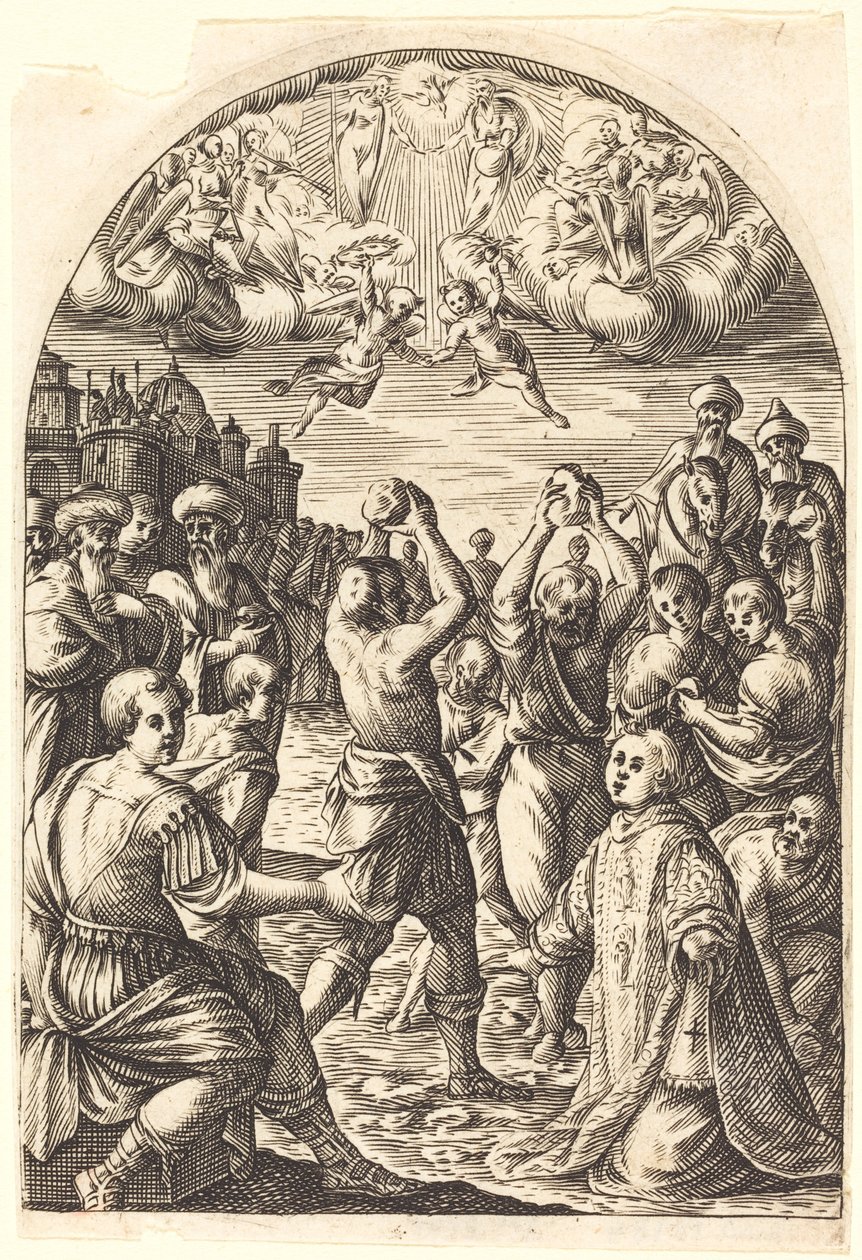 Martyr de Saint Étienne, 1608-1611 - Jacques Callot