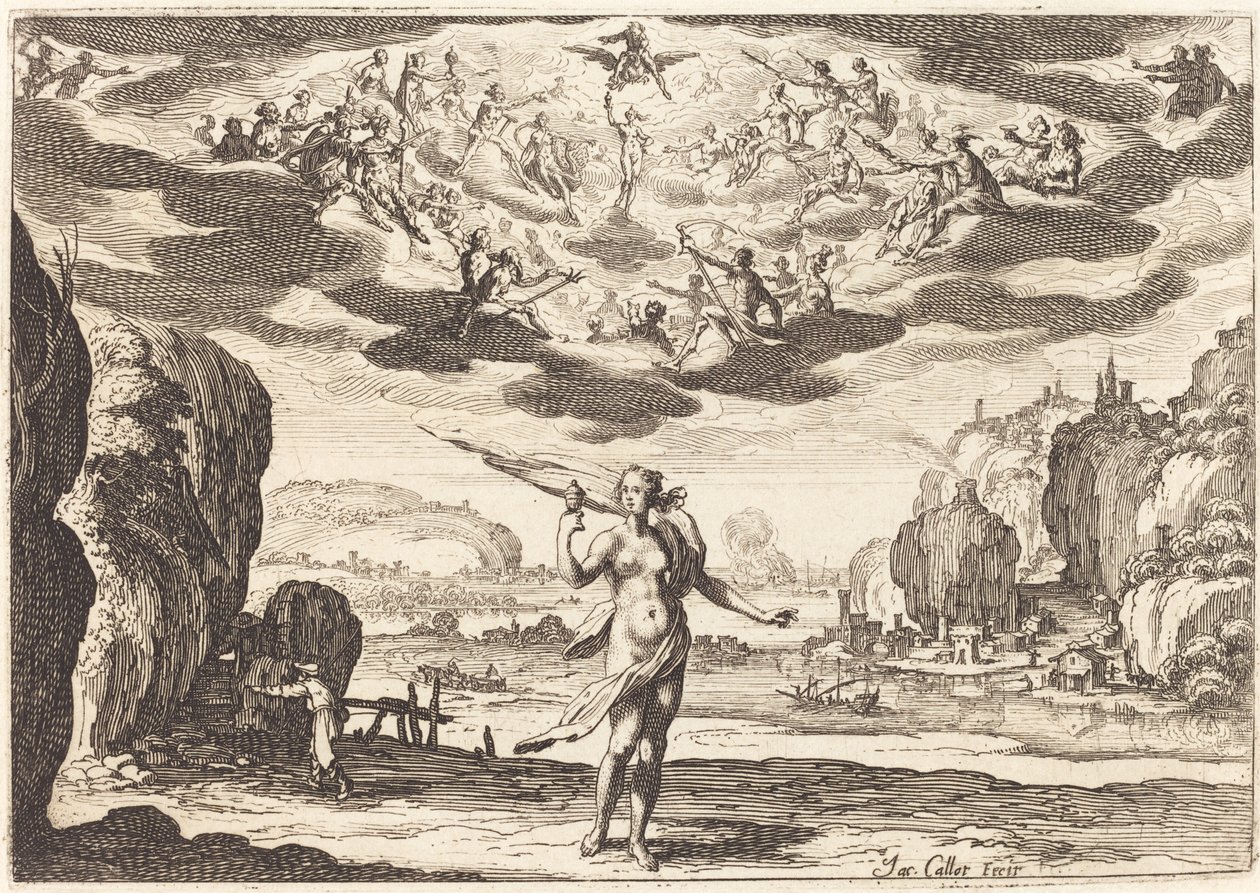 Pandore - Jacques Callot