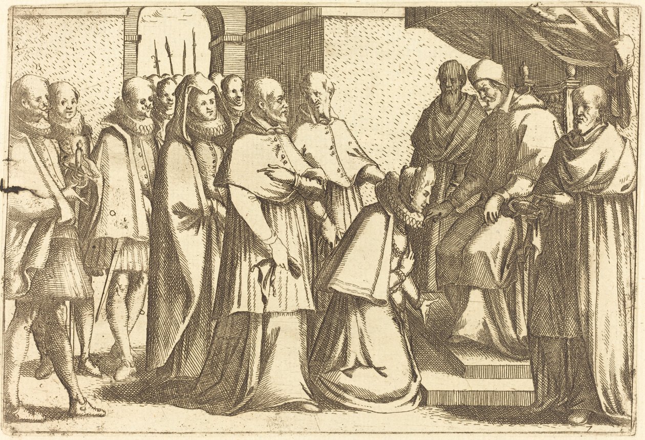Audience papale - Jacques Callot