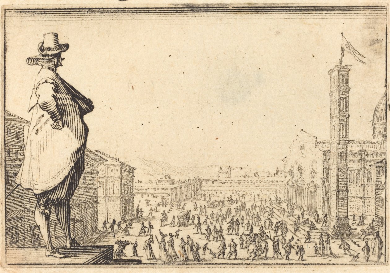 Piazza del Duomo, Florence - Jacques Callot