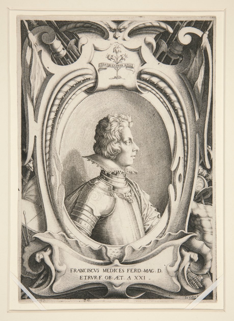 Portrait de François de Médicis - Jacques Callot