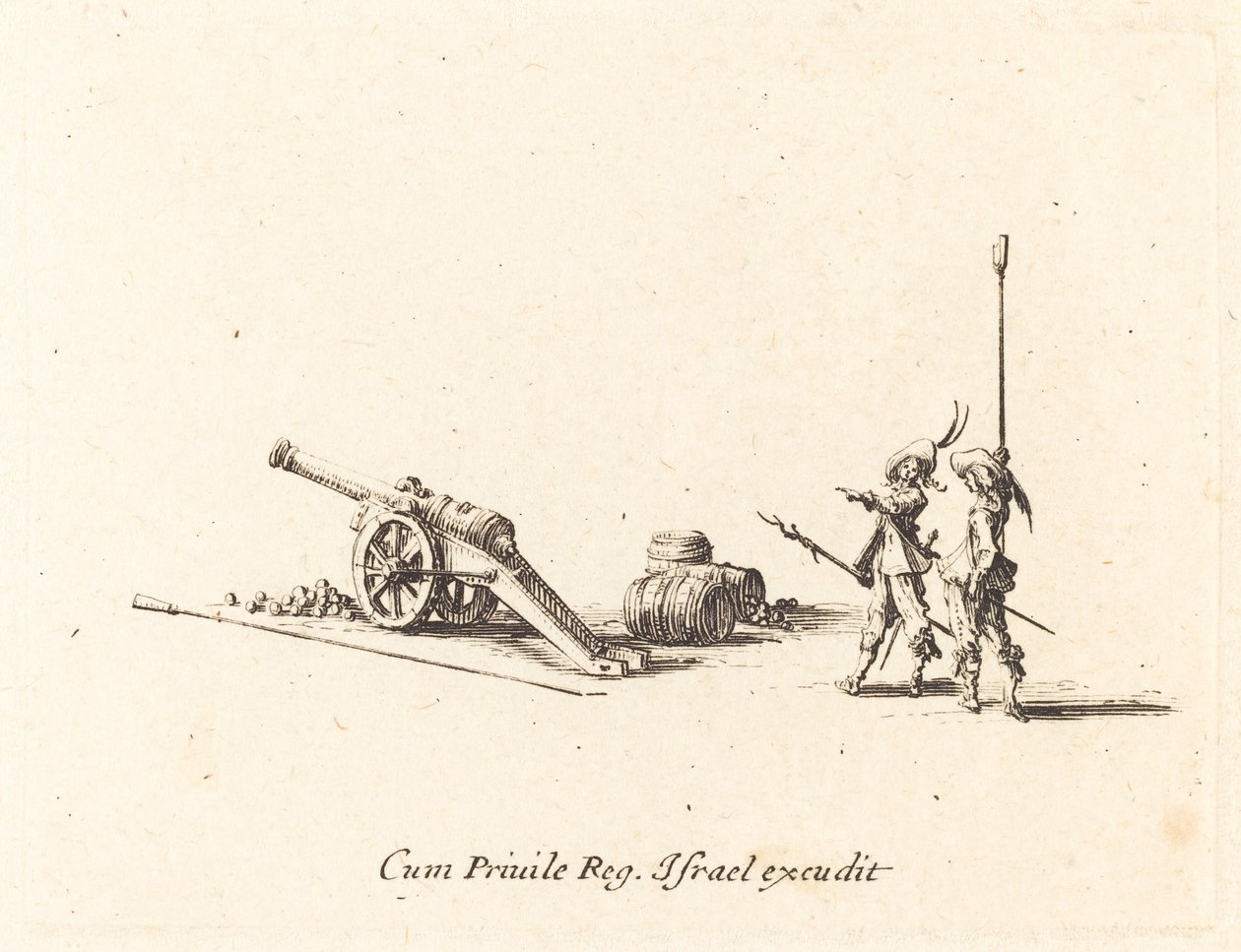 Préparation pour Tirer le Canon - Jacques Callot