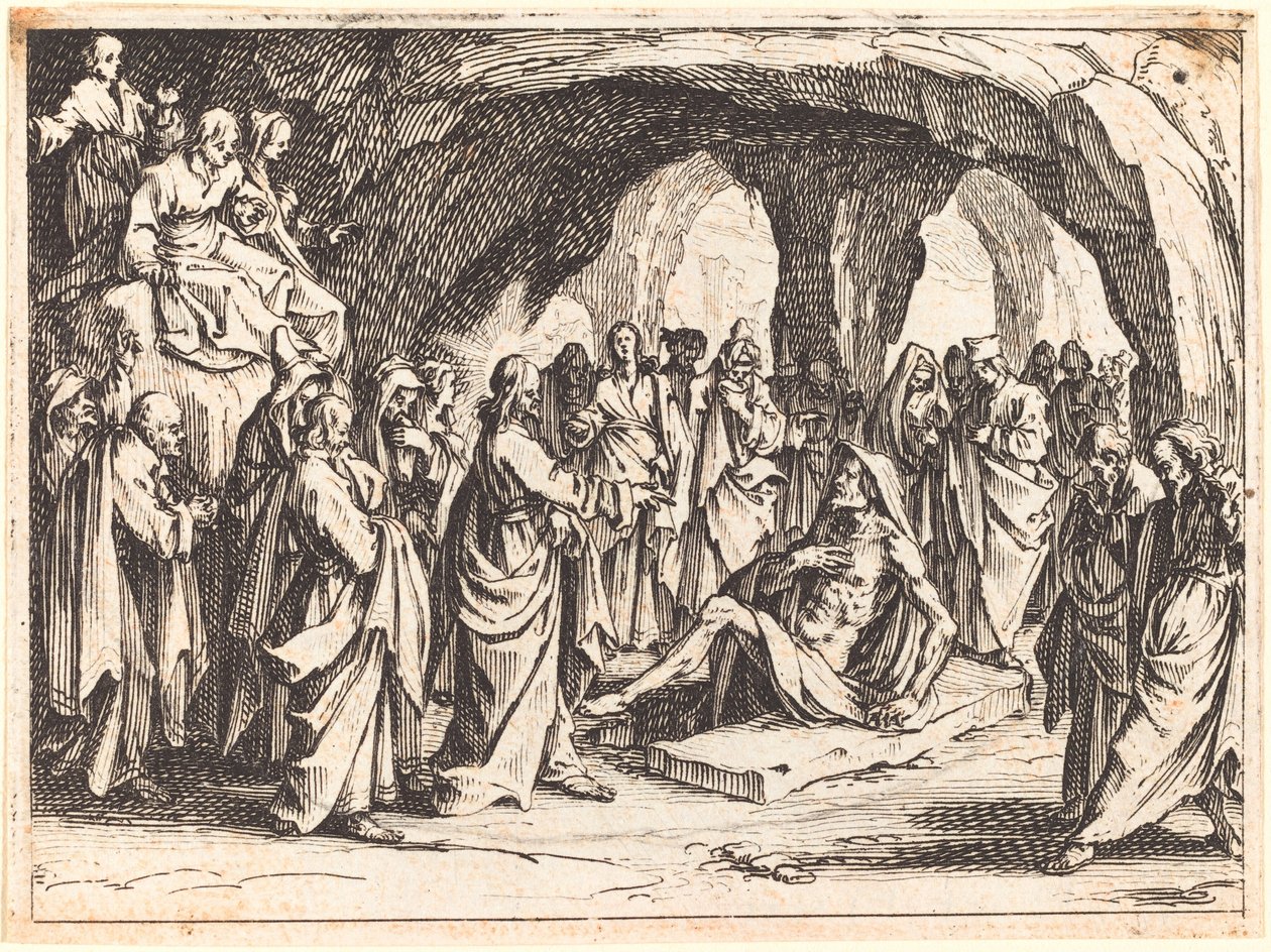 La Résurrection de Lazare - Jacques Callot