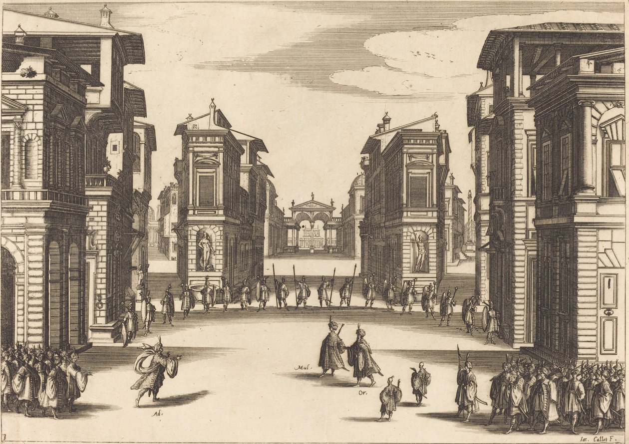 Solimano, Acte III - Jacques Callot