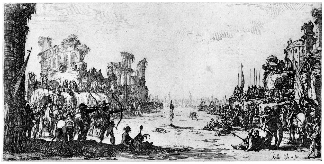Saint Sébastien, vers 1605-1630 - Jacques Callot
