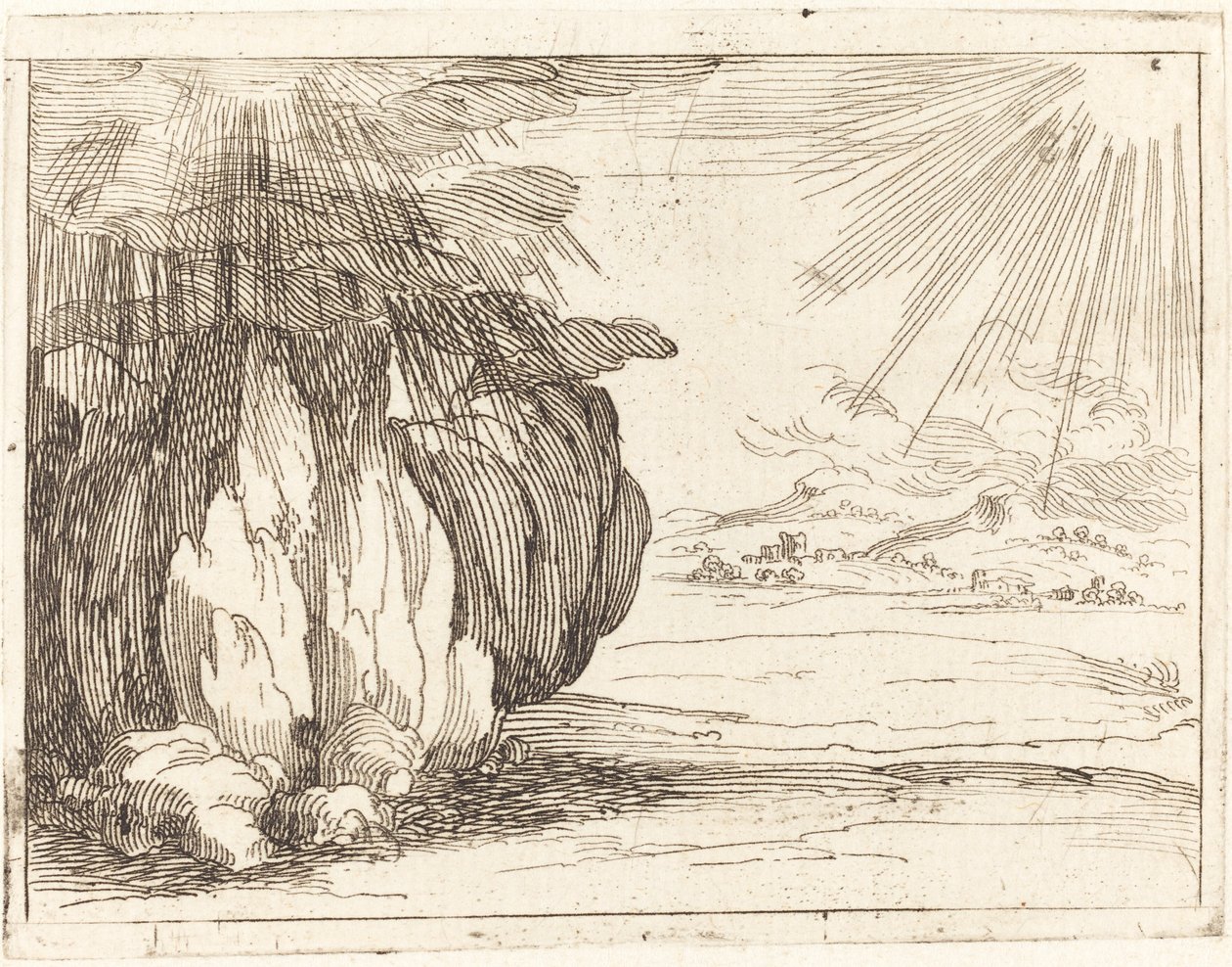 Soleil et pluie - Jacques Callot