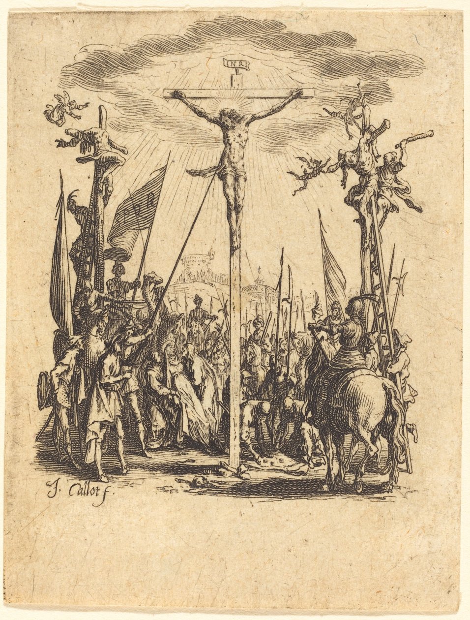 La Crucifixion - Jacques Callot