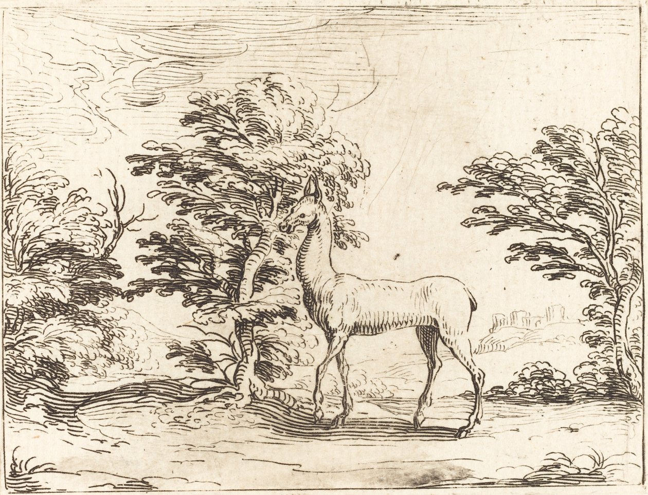 La biche - Jacques Callot