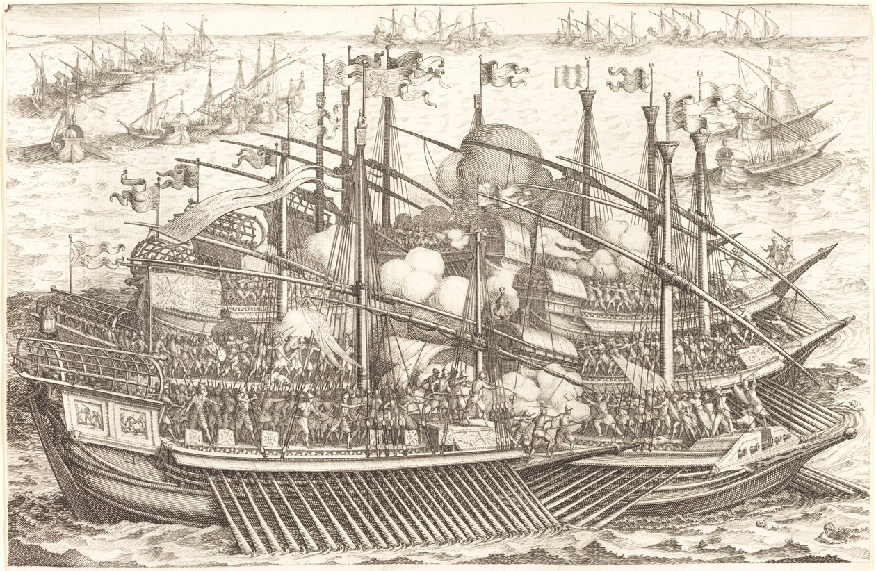 La Première Bataille Navale - Jacques Callot