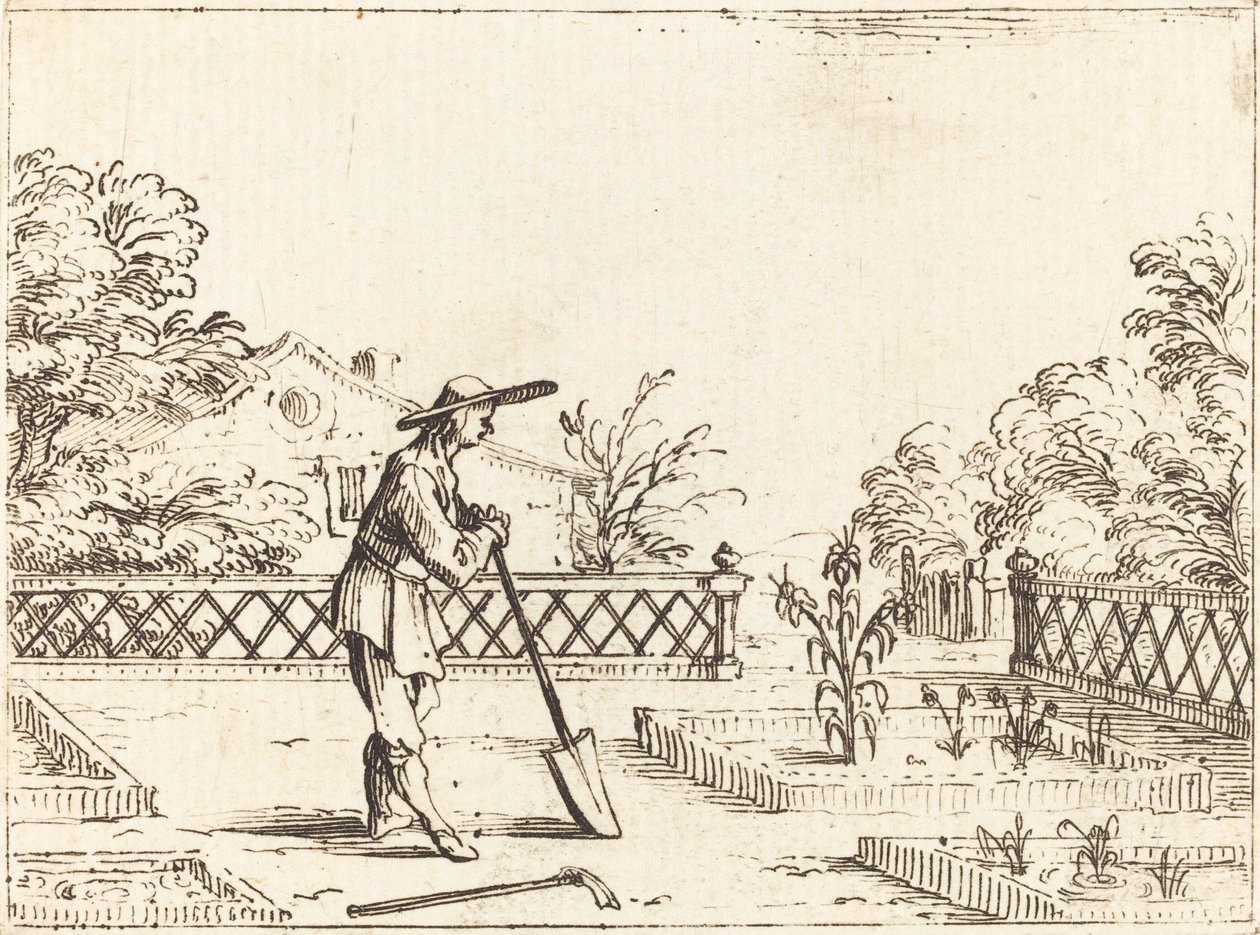 Le jardinier - Jacques Callot