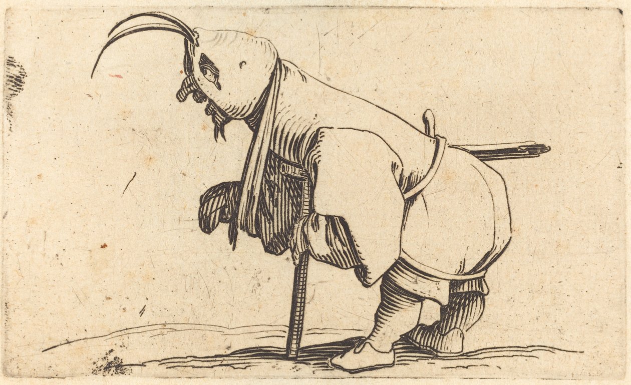 Le Bossu à la Capuche - Jacques Callot