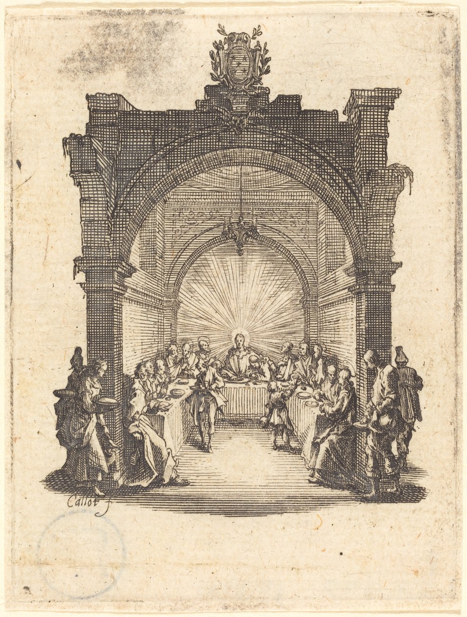 La Cène - Jacques Callot