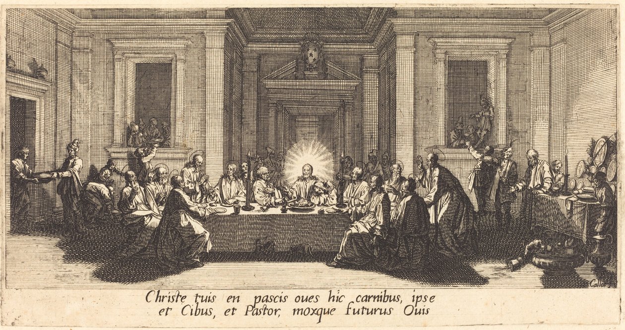 La Cène - Jacques Callot